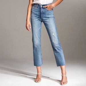 Denim Forum The Arlo High Rise Straight